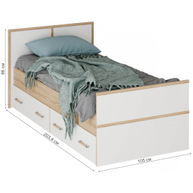 Односпальная кровать Сакура Light