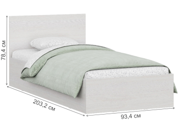 Односпальная кровать Taika Серия 2