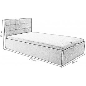 Односпальная кровать Слип