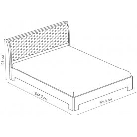 Односпальная кровать Трейв 3
