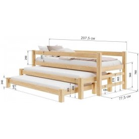 Подростковая кровать Лего