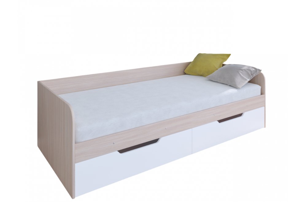 Софа Астра дуб молочный / белый