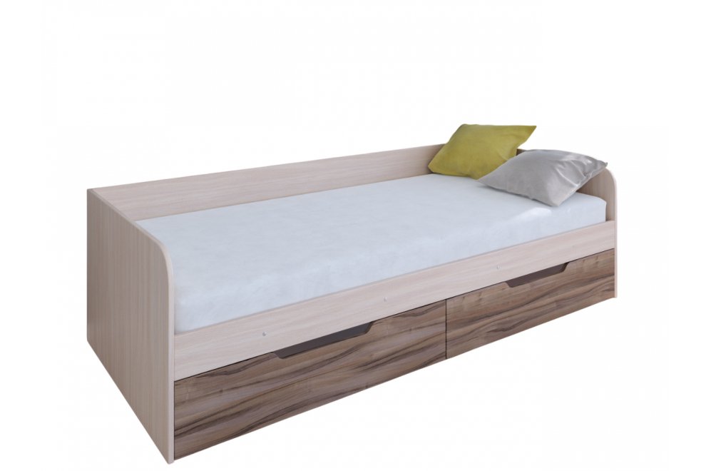 Софа Астра дуб молочный / орех