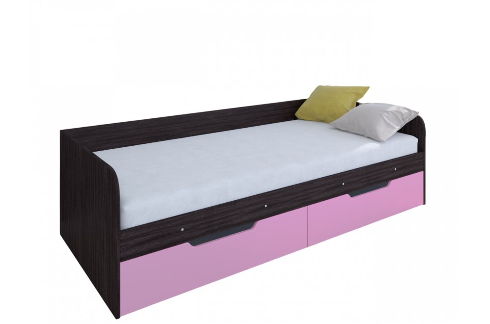 Софа Астра венге / розовый