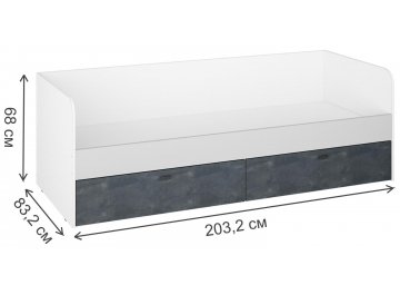 Софа Карей КР2Я-800