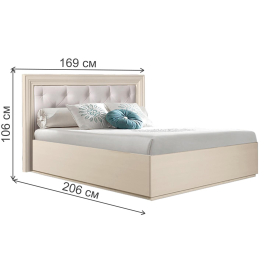 Полутораспальная кровать Амели