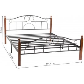 Полутораспальная кровать АТ-808