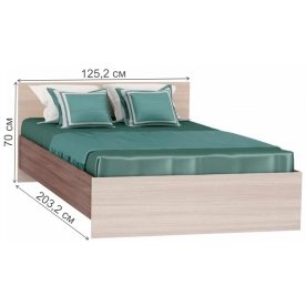 Полутораспальная кровать Бася