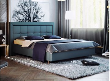 Полутораспальная кровать Афродита-8-1