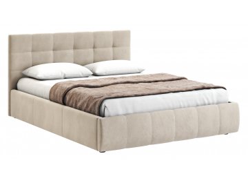 Полутораспальная кровать Афродита-2 велюр bingo mauve