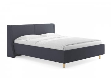 Полутораспальная кровать Barcelona графитовый диагональ