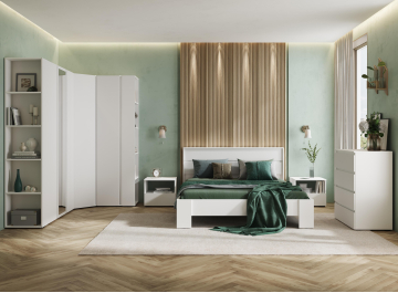 Полутораспальная кровать Элла КР 02