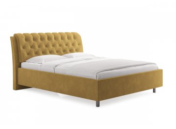 Полутораспальная кровать Olivia горчичный эвита