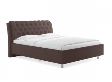 Полутораспальная кровать Olivia кофе лаунж