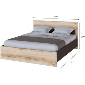 Полутораспальная кровать Плейона