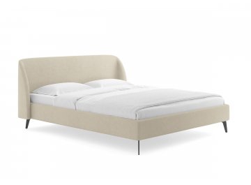 Двуспальная кровать Rosa бежевый лаунж