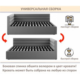 Полутораспальная кровать Эльвара