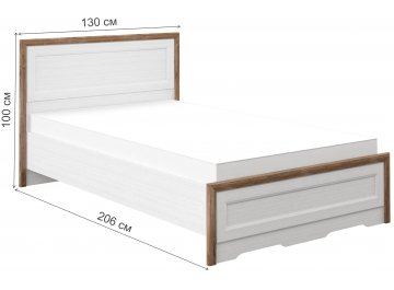 Полутораспальная кровать Тиволи