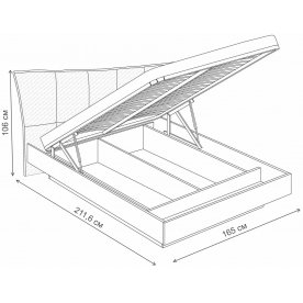 Полутораспальная кровать Трейв Нео 4