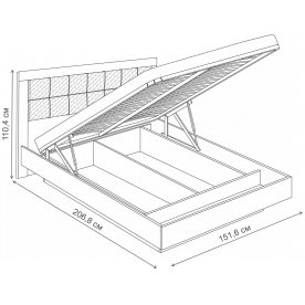 Полутораспальная кровать Трейв Нео 5
