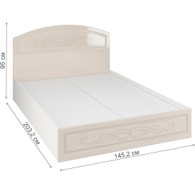Полутораспальная кровать Венеция КР-140
