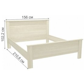 Полутораспальная кровать Диана