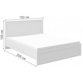 Полутораспальная кровать Юнона МН