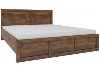 Двуспальная кровать Magellan 180x200 дуб саттер с матрасом