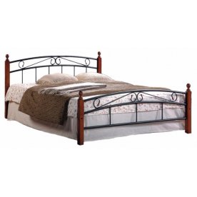 Кровать АТ-8077 90х200 с матрасом