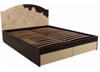 Кровать с ящиками Оливия 1.6 "Люкс" 160x200 с матрасом