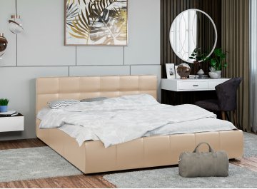 бежевая экокожа nice beige