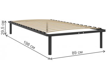 Основание для кровати 90х200 с опорами
