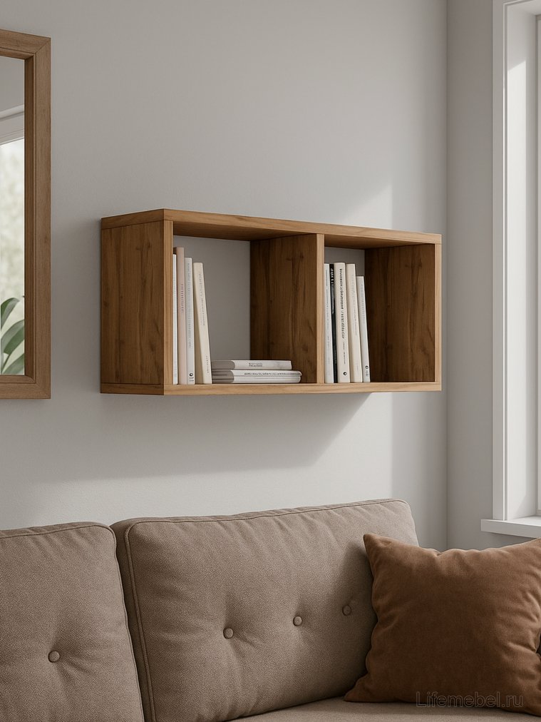 Полка Модена-2 дуб вотан