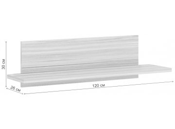 Полка Нобиле ПНО-ППН-120 Ш