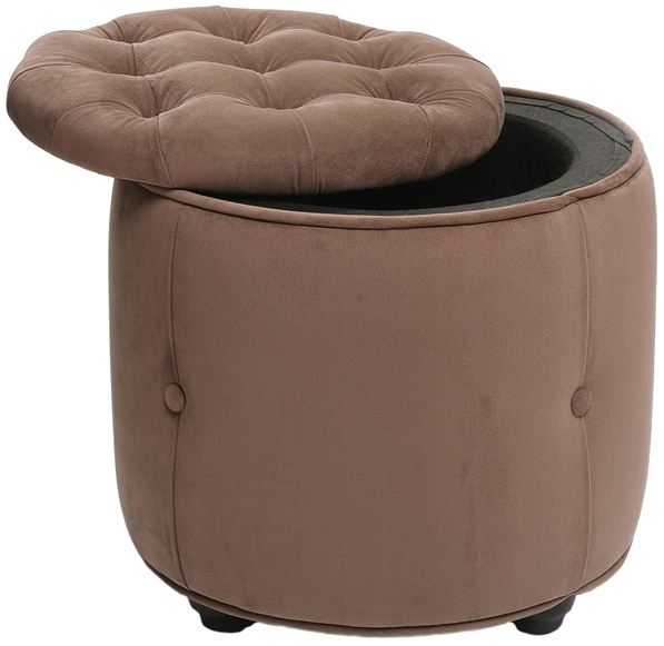 Пуф Зулу коричневый