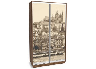 Шкаф-купе Леон-2 Прага 1200