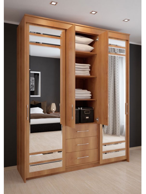 Шкаф-купе ШК-05 орех миланский