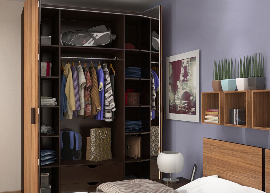 Шкаф четырехдверный Hyper 111