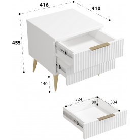 Прикроватная тумба Афина