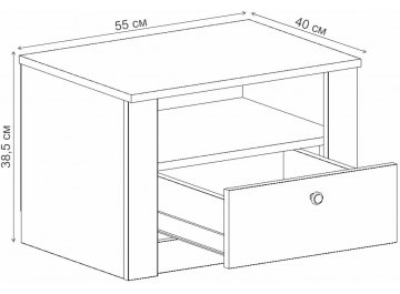 Прикроватная тумба Даллас