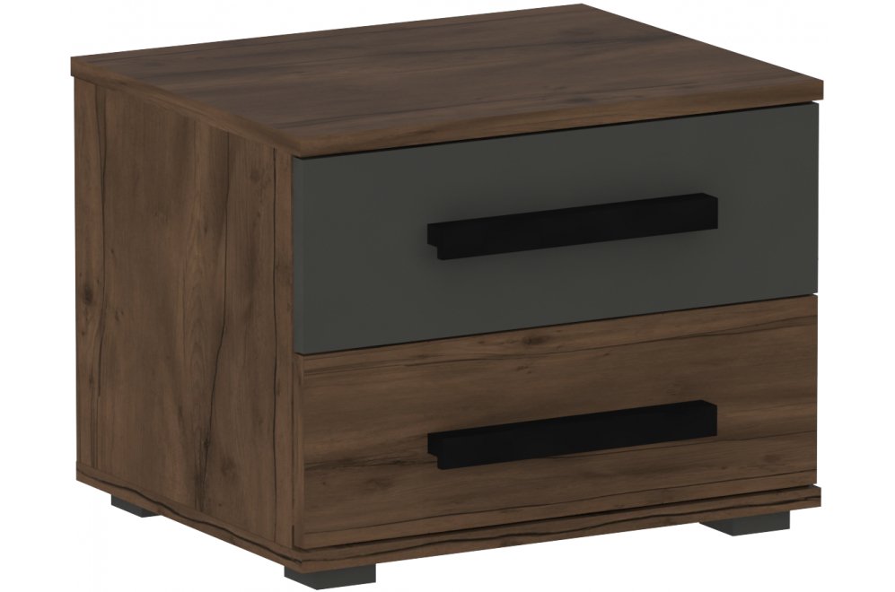 Прикроватная тумба Глазго таксония / металл бруклин