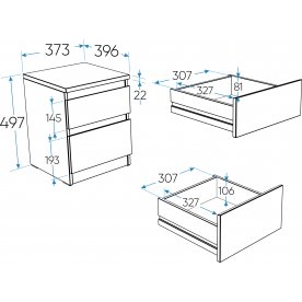Прикроватная тумба Кастор