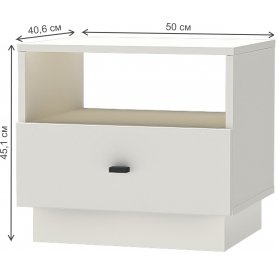 Прикроватная тумба МС Квадро Т-2