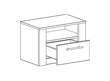 Прикроватная тумба Элана