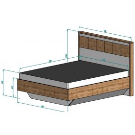Спальный гарнитур Аризона А-2