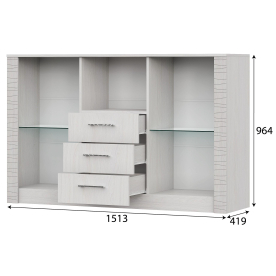 Спальный гарнитур Дельта комплектация 1