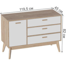 Спальный гарнитур Калгари комплектация 2