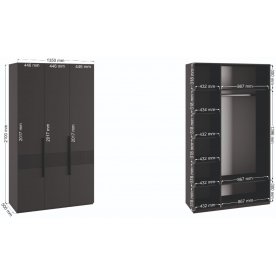 Спальный гарнитур Ника комплектация 1