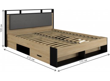 Спальный гарнитур Стенли комплектация 2