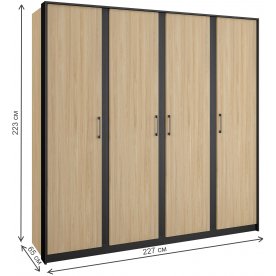 Спальный гарнитур Стенли комплектация 3